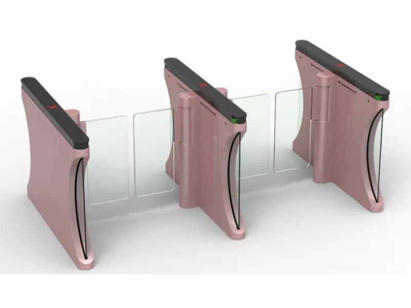 ¿Cómo logra un torniquete giratorio la función anticolisión?