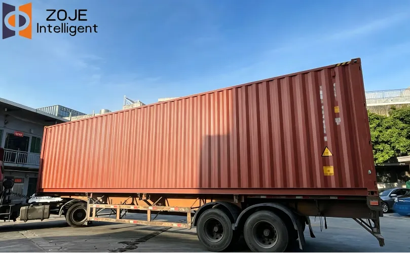 Otro 40HQ cargado en ZOJE: nuestras soluciones de puertas torniquetes rápidas están listas para el extranjero